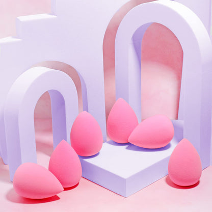 AOA Studio Collection makeup Sponge Set Latex Free and High-definition Set of 6 makeup Wonder blender For Powder Cream and Liquid, Super Soft Wonder Beauty Cosmetic - Maple Wellness Supplements