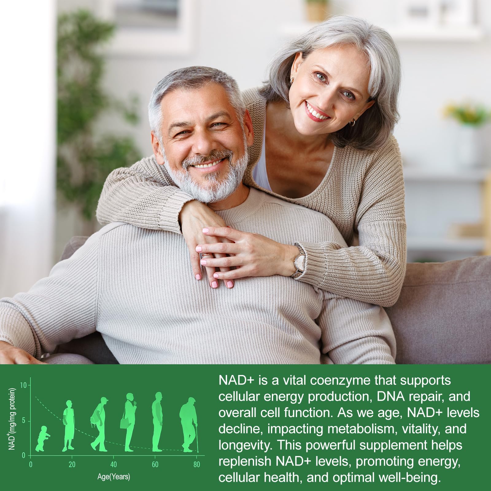 APU.FAIRY NAD Supplement,NAD Nicotinamide Riboside,Extra Strength NAD Alternative Liposomal,Boost NAD & Resveratrol + for Women & Men,Energy Anti-Aging,Cell Regeneration,120 Capsules sack-120 - Maple Wellness Supplements