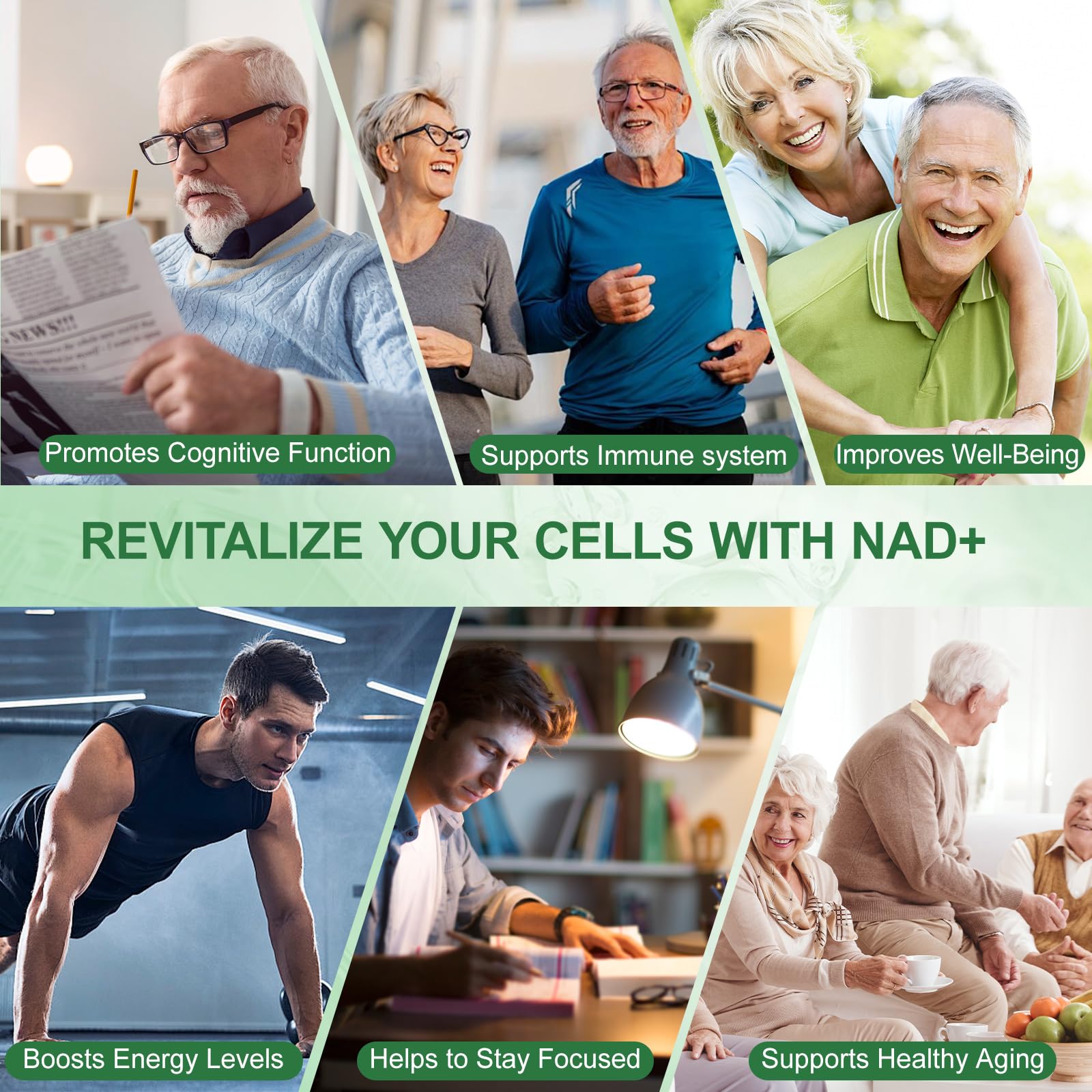 APU.FAIRY NAD Supplement,NAD Nicotinamide Riboside,Extra Strength NAD Alternative Liposomal,Boost NAD & Resveratrol + for Women & Men,Energy Anti-Aging,Cell Regeneration,120 Capsules sack-120 - Maple Wellness Supplements