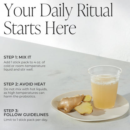 Arbonne Gut Health Digestion Support - Microbiome Prebiotic and Probiotic Drink Mix, Probiotic Powder and Prebiotic Powder - Maple Wellness Supplements