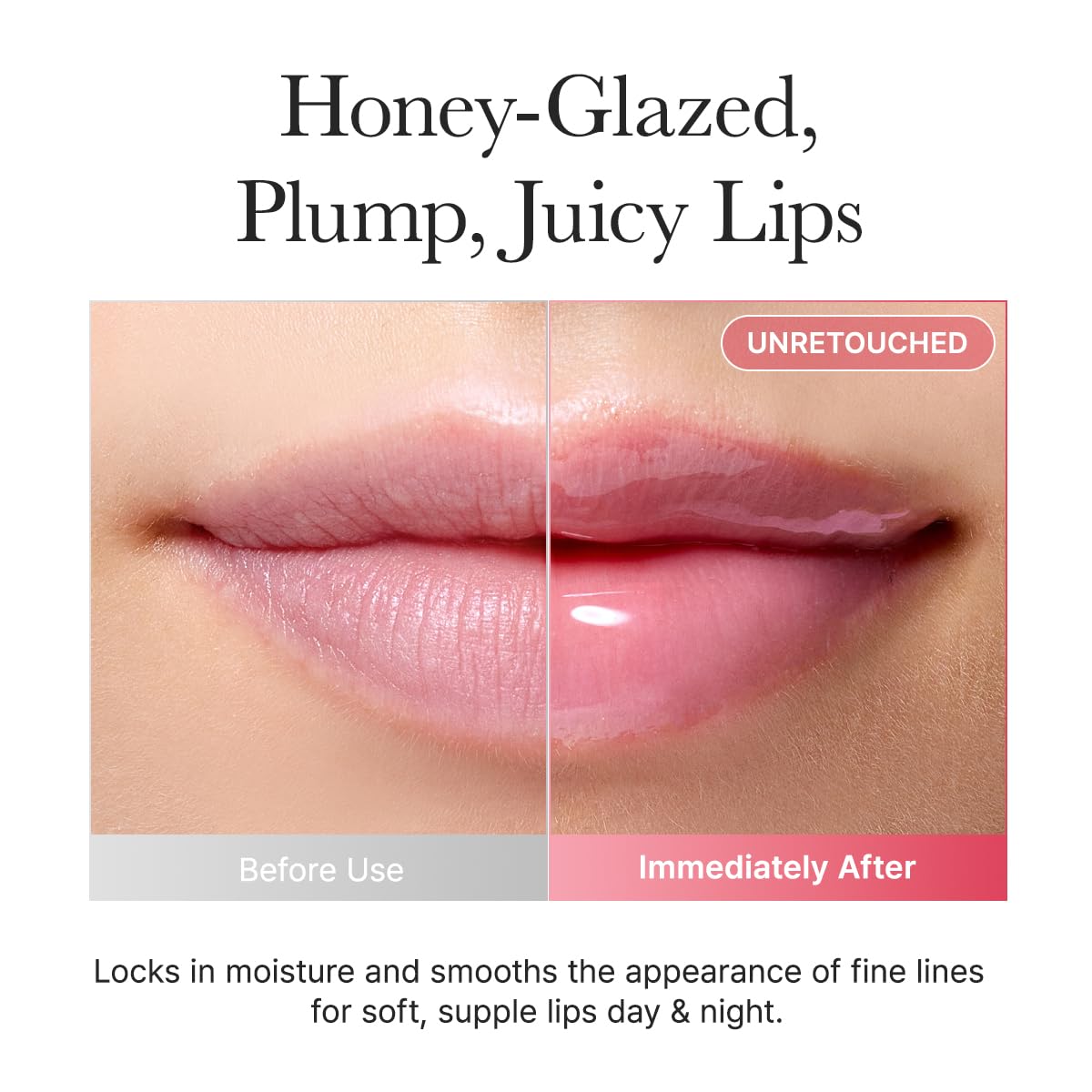 Arencia Honey Glazed Collagen Lip Mask, Overnight Lip Treatment with Collagen and Honey, 0.52 oz - Maple Wellness Supplements