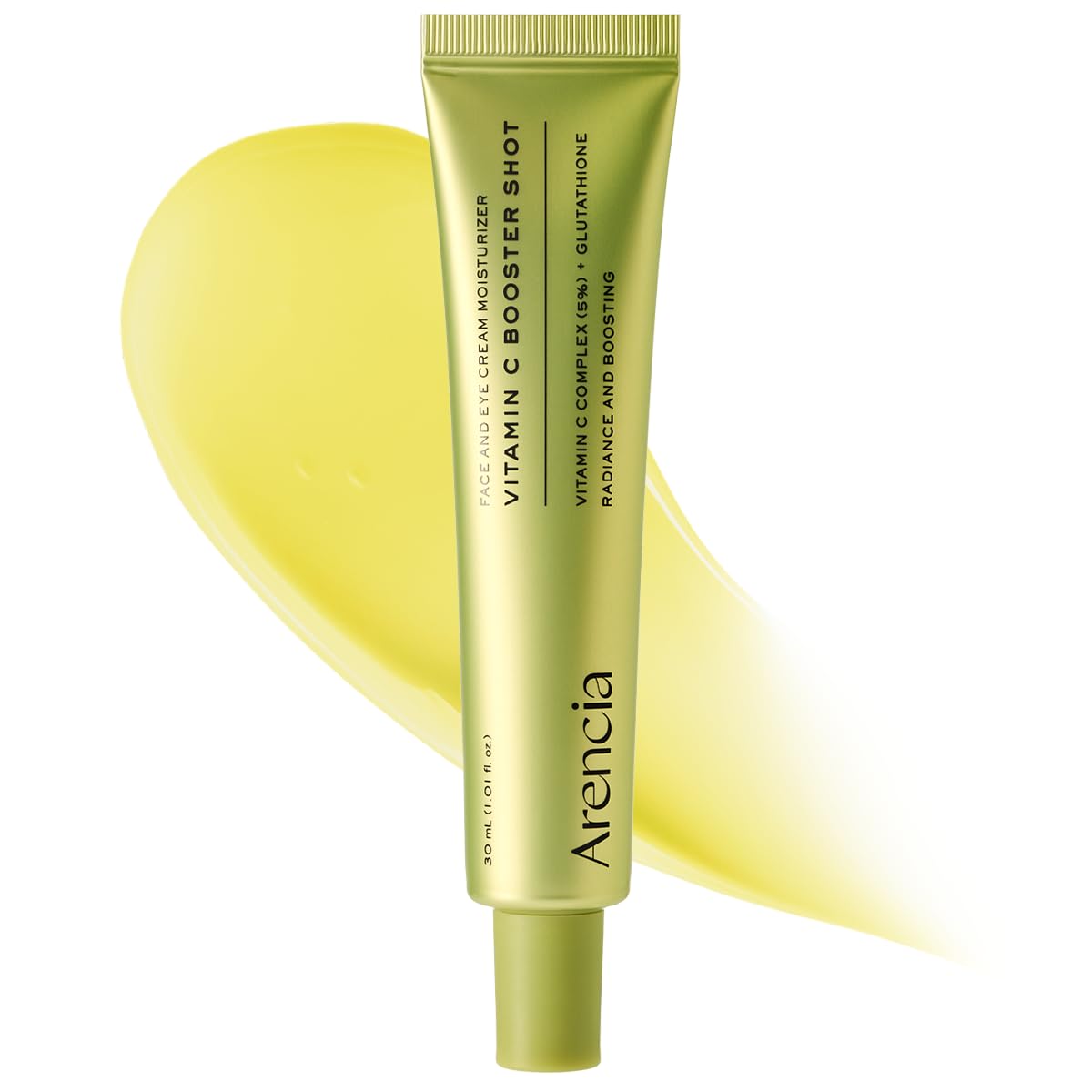 Arencia Vitamin C Booster Shot Serum with Glutathione, Niacinamide and Vitamin E for Dark Spot Care, Fine Lines & Wrinkles - Maple Wellness Supplements