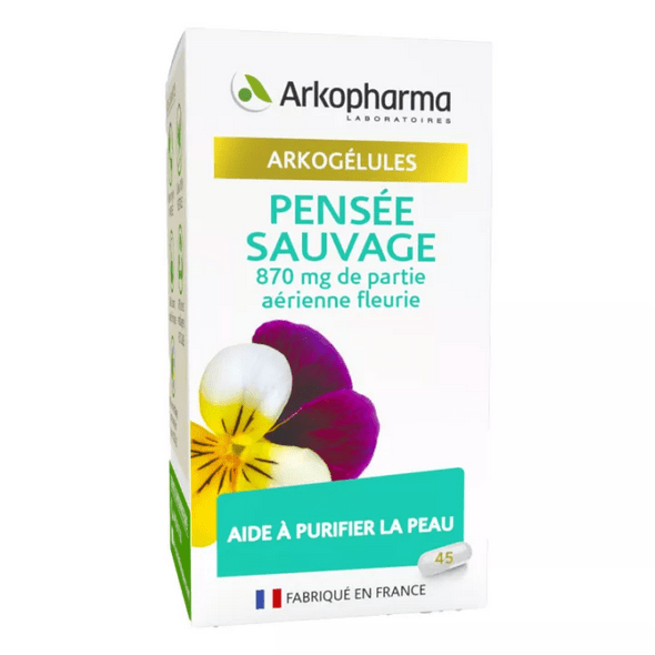 Arkocaps Pensée Sauvage Purifier la Peau - Maple Wellness Supplements