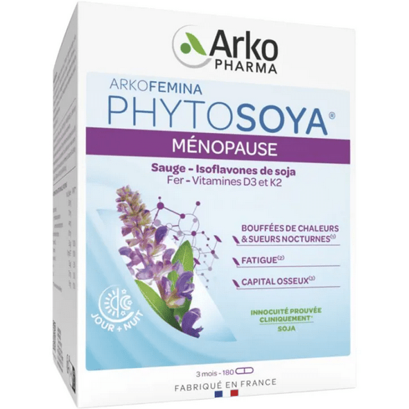 Arkopharma Phyto Soya Menopause 180 Capsules - Maple Wellness Supplements