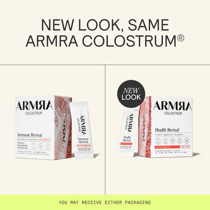 ARMRA Colostrum Powder | Vine Watermelon | Gut Health & Bloating | Skin & Hair | Immunity | Keto, Gluten & Fat-Free | 60 Servings - Maple Wellness Supplements