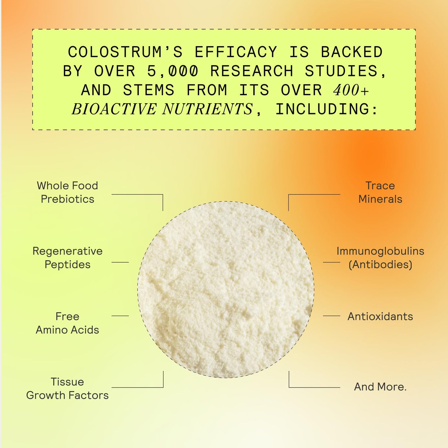ARMRA Colostrum™ Premium Powder, Grass Fed, Gut Health Bloating Immunity Skin & Hair, Contains 400+ Bioactive Nutrients (Blood Orange, Vine Watermelon, Unflavored Bundle | 180 Servings) - Maple Wellness Supplements