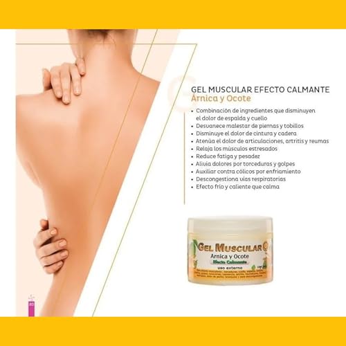 Arnica and Ocote Muscle Gel 350grs. - Maple Wellness Supplements