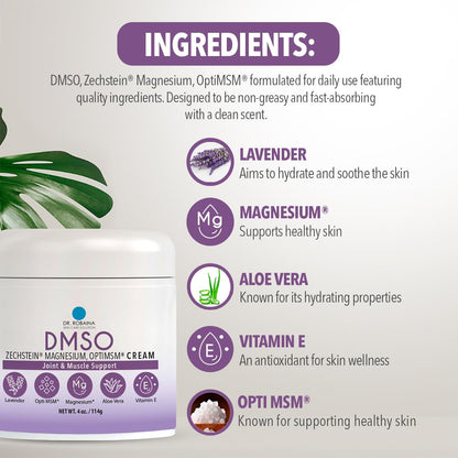 Arnica & DMSO Gel Recovery Bundle – 99.9% Pure Pharmaceutical Grade DMSO & Arnica Roll-On | Lavender Cream & Fast-Absorbing Gel | Hydrating & Non-Greasy | Made in USA - Maple Wellness Supplements