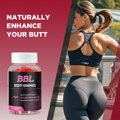 Aromlife BBL Gummies for Women, Pack of 3, Bear Shape Booty Gummies with Herbal Ingredients, BBL Vitamin Gummy with Fenugreek, Asian Ginseng, Motherwort, Saw Palmetto, Anise Seed & Vitamin C - Maple Wellness Supplements