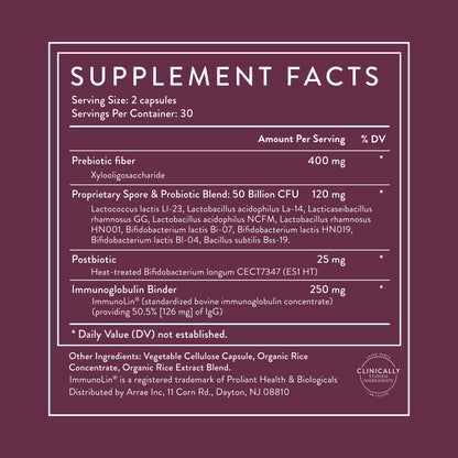 Arrae Tribiotic, Probiotics for Women, Support for Vaginal pH Balance, Gut, Immune, and Feminine Health, Prebiotics, Probiotics, Postbiotics, 60 Count - Maple Wellness Supplements