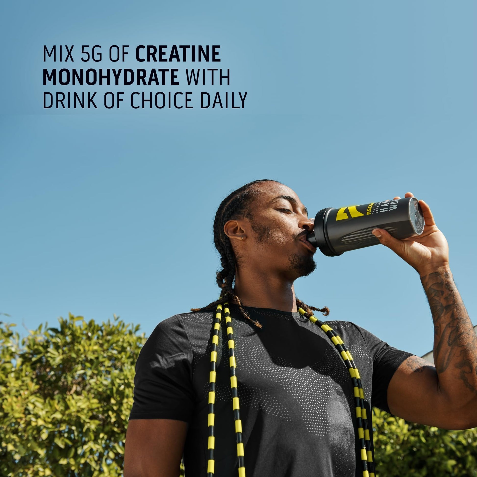Ascent Clean Creatine Monohydrate Powder - 5G Per Serving, Creapure Creatine Supple - Maple Wellness Supplements