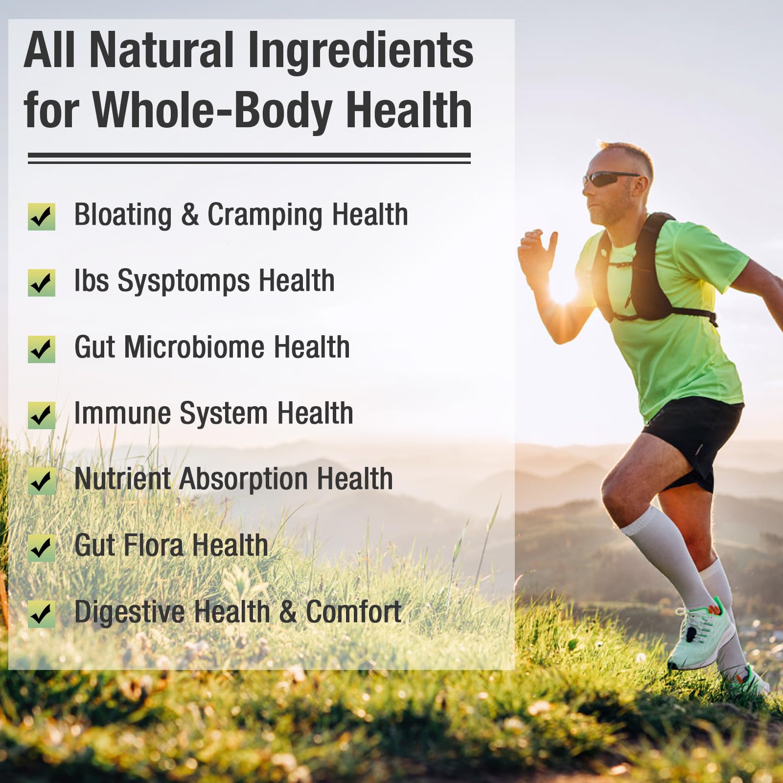 Ascuoli Probiotics for Women & Men - 300 Billion CFU, 24 Strains Probiotics + 15 Organic Herbs Blend, Daily Probiotic for Digestive Health, - Maple Wellness Supplements
