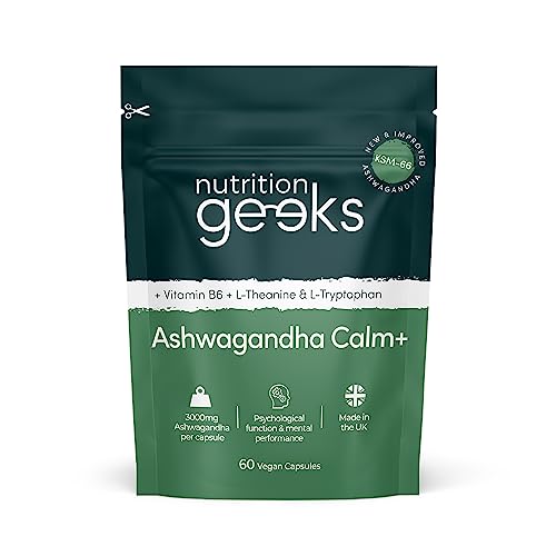 Ashwagandha KSM 66 Complex - 3000mg Enhanced with Amino Acids & Vitamin B6 - Maple Wellness Supplements