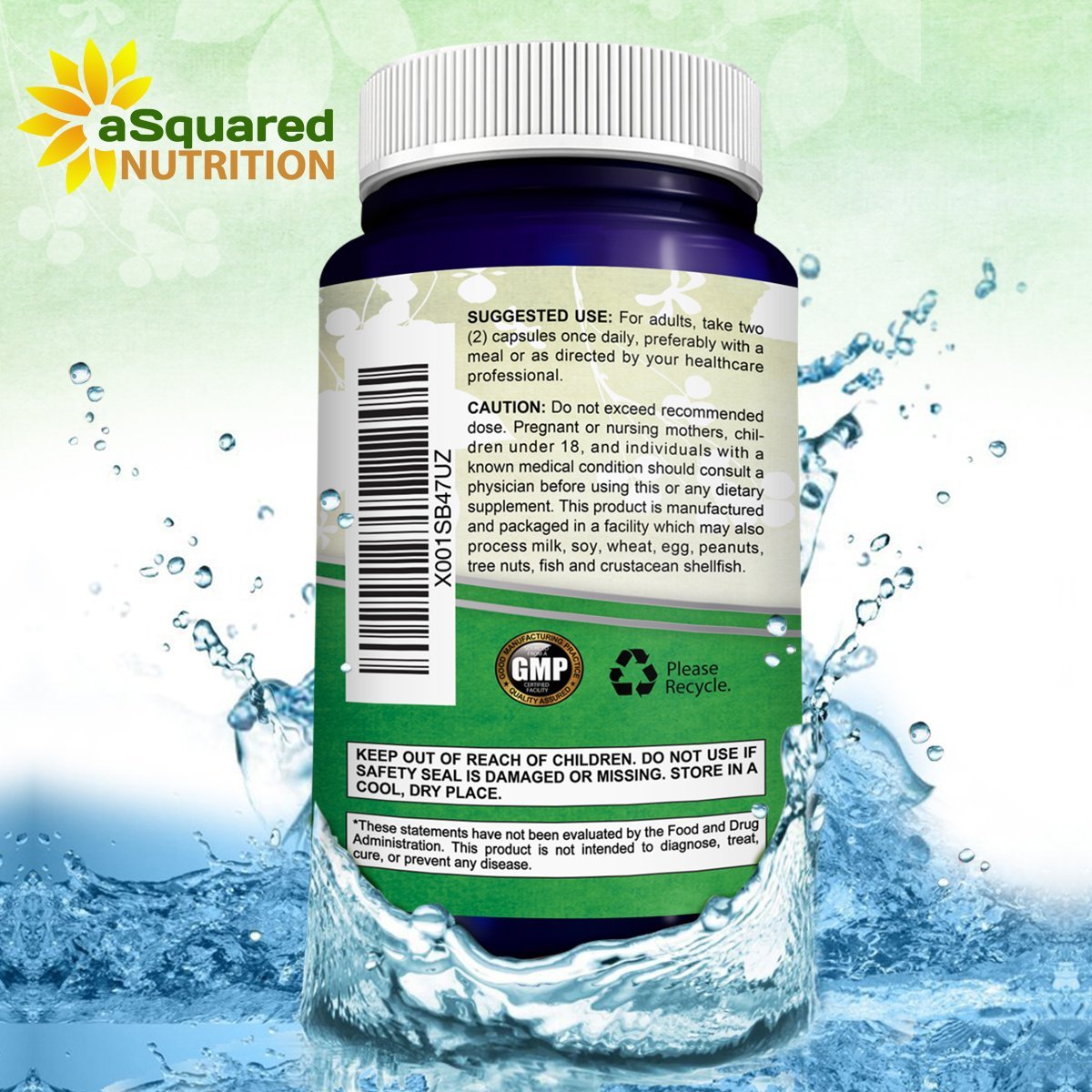 aSquared Nutrition Adrenal Support & Cortisol Manager Supplement (120 Capsules)-Adrenal Health w/Vitamin C Complex Pills to Support Fatigue & Stress Relief-Ashwagandha, L-Tyrosine, Rhodiola & Ginseng - Maple Wellness Supplements