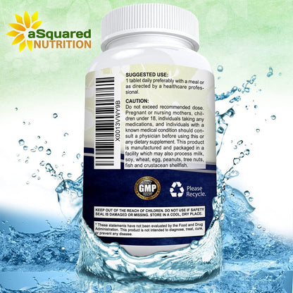 aSquared Nutrition Vitamin B12-5000 MCG Supplement with Methylcobalamin (Methyl B-12) - Max Strength Vitamin B 12 Support to Help Boost Natural Energy, - Maple Wellness Supplements
