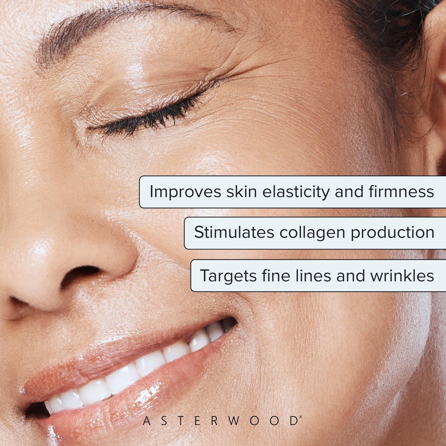 Asterwood Copper Peptides Serum for Face - with GHK-Cu Peptide and Hyaluronic Acid - Anti-Aging Facial Serum - 1 Fl Oz - Maple Wellness Supplements