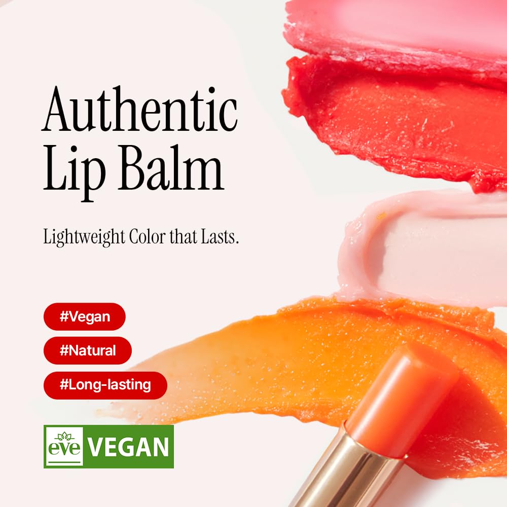 athé Everyday Tinted Lip Set – Tinted Lip Balm Stick with Madecassoside, Ceramide & Squalane, Includes Lip Pouch | Hydrating, Non-Sticky, Vegan K-Beauty Lip Care - Maple Wellness Supplements