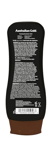 Australian Gold Dark Tanning Accelerator Lotion With Bronzer, 8 Ounce, New Package Same Formula, B003GX5SSC - Maple Wellness Supplements