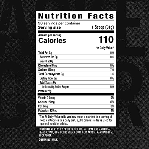 Authentic ISO Grass Fed Whey Protein Isolate Powder - Low Carb, Non-GMO Muscle - Maple Wellness Supplements