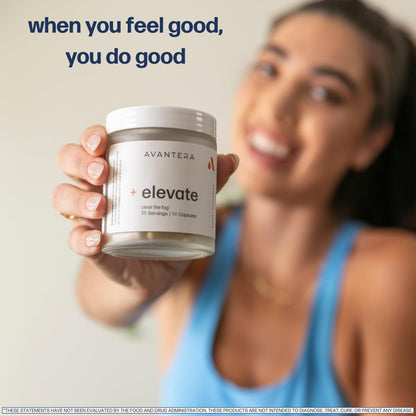 Avantera Elevate Premium Nootropic Supplement - Beat Brain Fog - Best Focus Supplements for Memory & Focus Support - Energy Without Crash - Maple Wellness Supplements