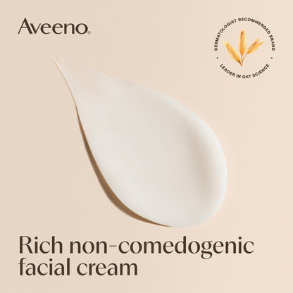 Aveeno Calm + Restore Facial Moisturizer Face Cream for Redness Relief, Non-Comedogenic - Maple Wellness Supplements