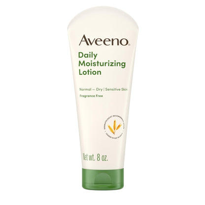 Aveeno Daily Moisturizing Body Lotion, Body Lotion for Dry Skin with Prebiotic Oat, Paraben - Maple Wellness Supplements