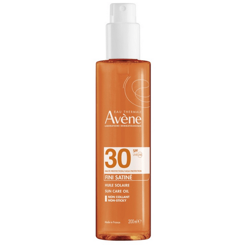 AVENE Sun care oil SPF 30 satin finish 200ml spray - Maple Wellness Supplements
