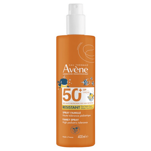 AVENE Sun spray family 400ml SPF 50+ high pediatric tolerance - Maple Wellness Supplements