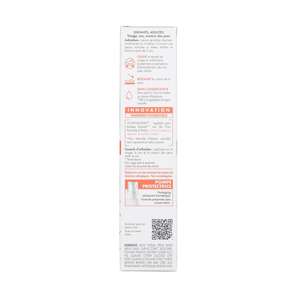 Avène Tolerance Control Soothing Skin Recovery Cream, for Hypersensitive Dry Skin, Restores Skin Barrier, Calms sensations of skin discomfort - Maple Wellness Supplements