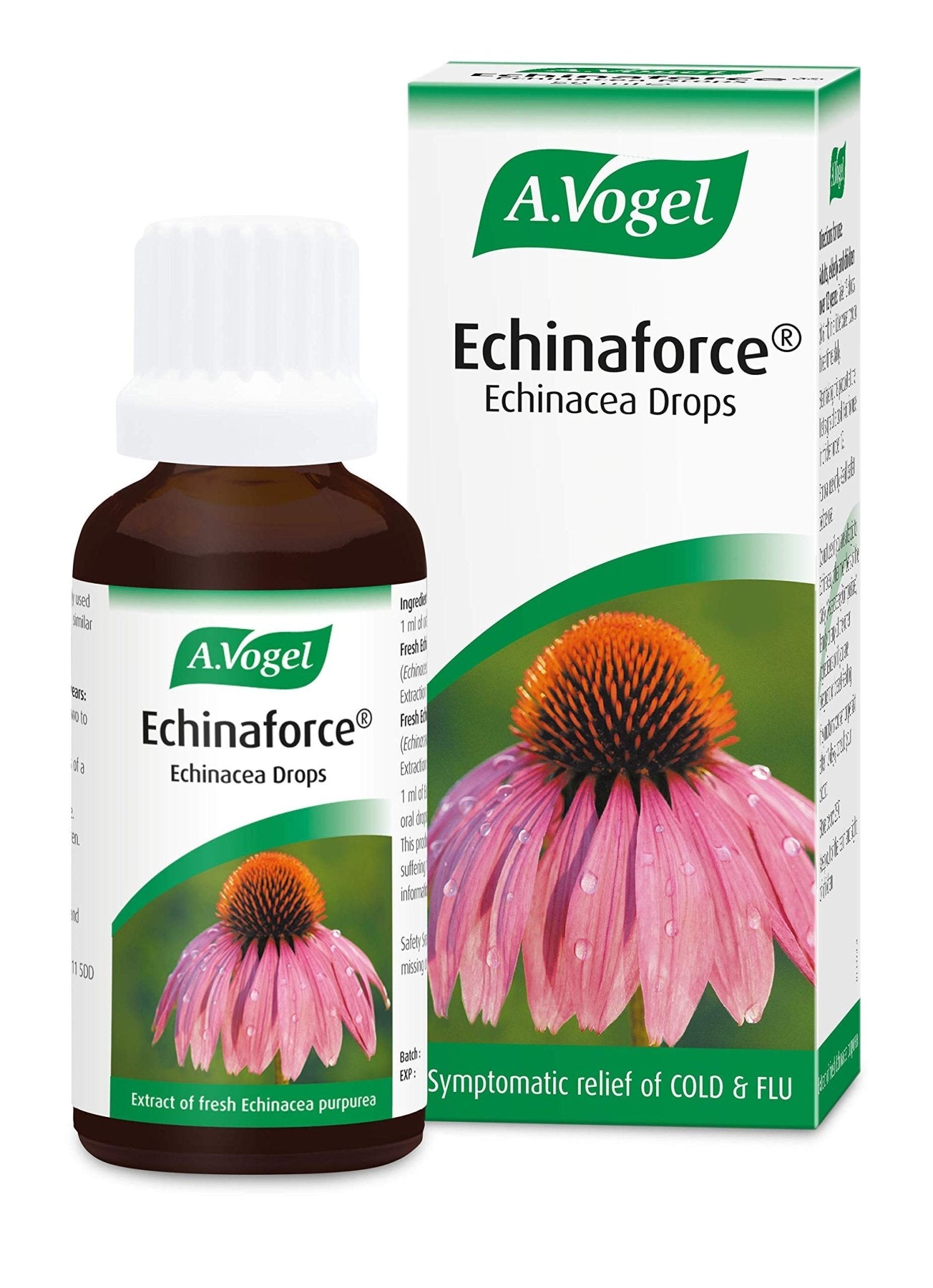 A.Vogel Echinaforce Echinacea Drops | Relieves Cold & Flu Symptoms by Strengthening - Maple Wellness Supplements