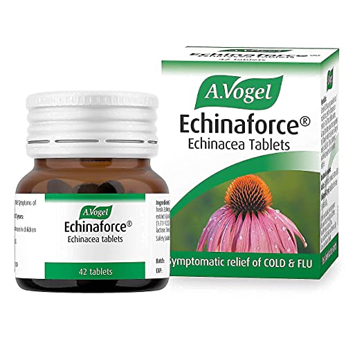 A.Vogel Echinaforce Echinacea Tablets | Relieves Cold & Flu Symptoms by Strengthening - Maple Wellness Supplements