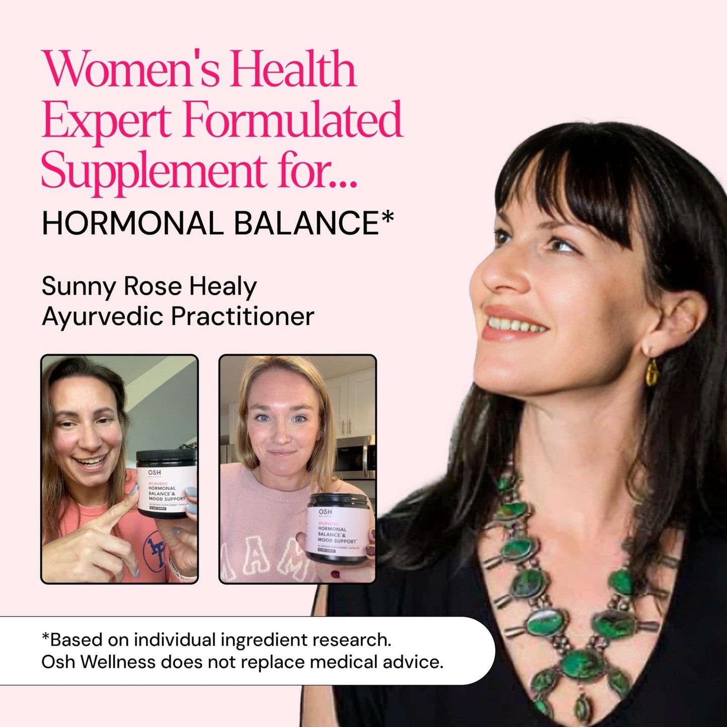 Ayurvedic Hormone Balance for Women | Cortisol Reducer | Mood, Energy, & Sleep Support | Regulates Estrogen | Stress Relief | Ashwagandha, Rhodiola, & Shatavari - Maple Wellness Supplements