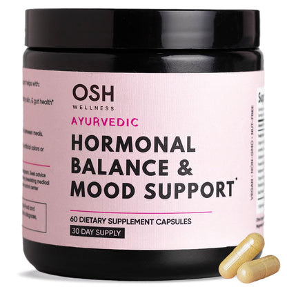 Ayurvedic Hormone Balance for Women | Cortisol Reducer | Mood, Energy, & Sleep Support | Regulates Estrogen | Stress Relief | Ashwagandha, Rhodiola, & Shatavari - Maple Wellness Supplements