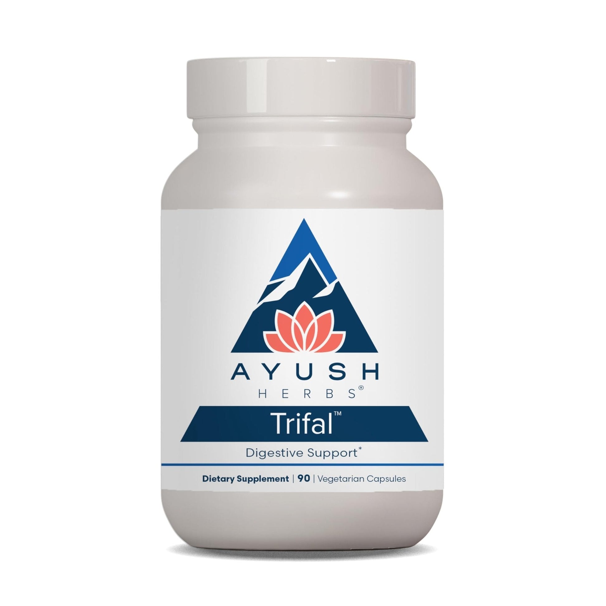 Ayush Herbs Trifal Digestive Support with Amla - Triphala Supplement for Women & Men, Promotes Balanced Digestion, Antioxidant Rich, Made with Organic Ingredients - 90 Vegetarian Capsules (1 Count) - Maple Wellness Supplements