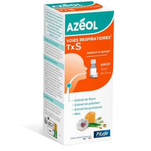 Azeol Respiratory Tracts TxS : syrup for dry cough PILEJE - Maple Wellness Supplements
