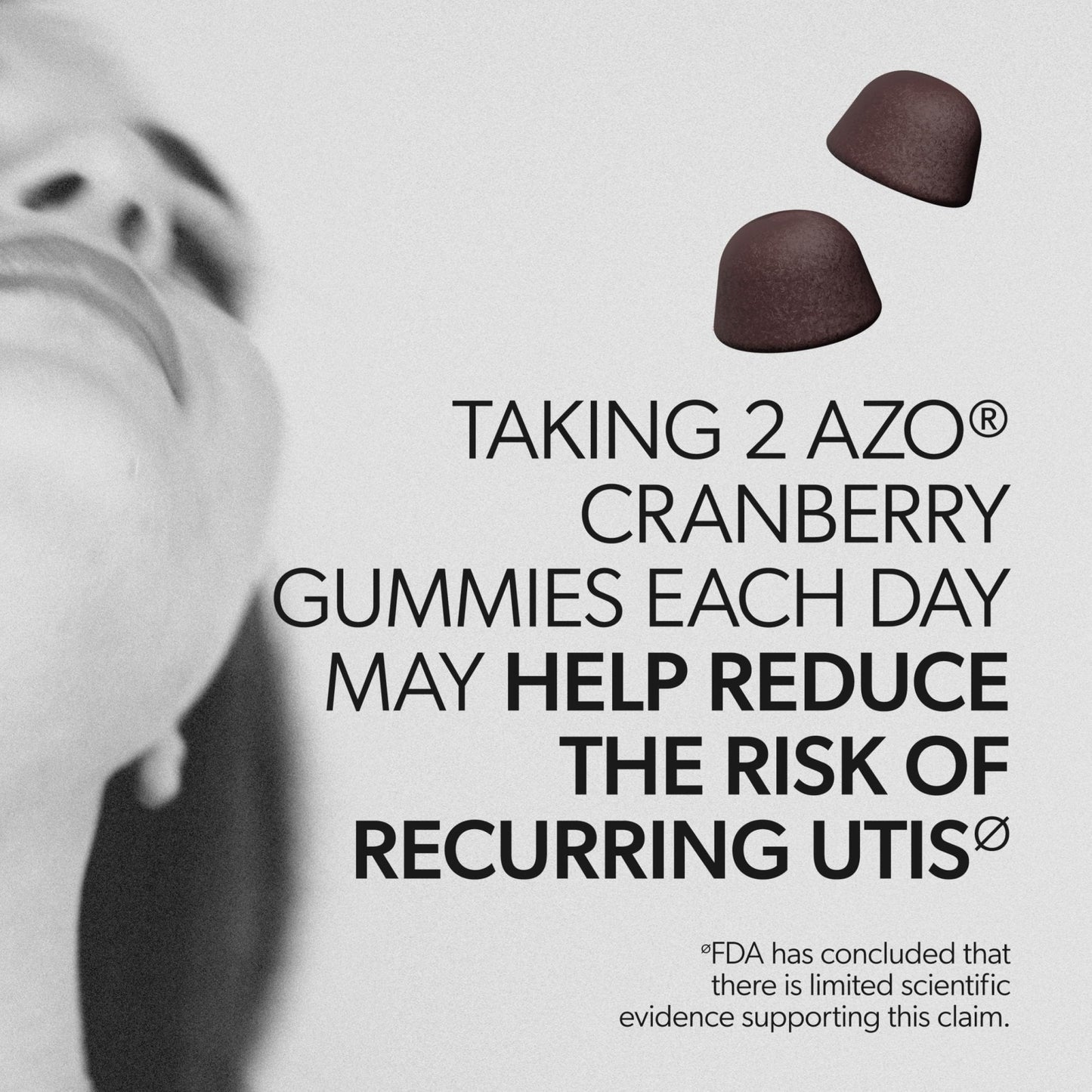 AZO Cranberry Urinary Tract Health Gummies Dietary Supplement, 2 Gummies = 1 Glass of Cranberry Juice, Helps Cleanse & Protect - Maple Wellness Supplements