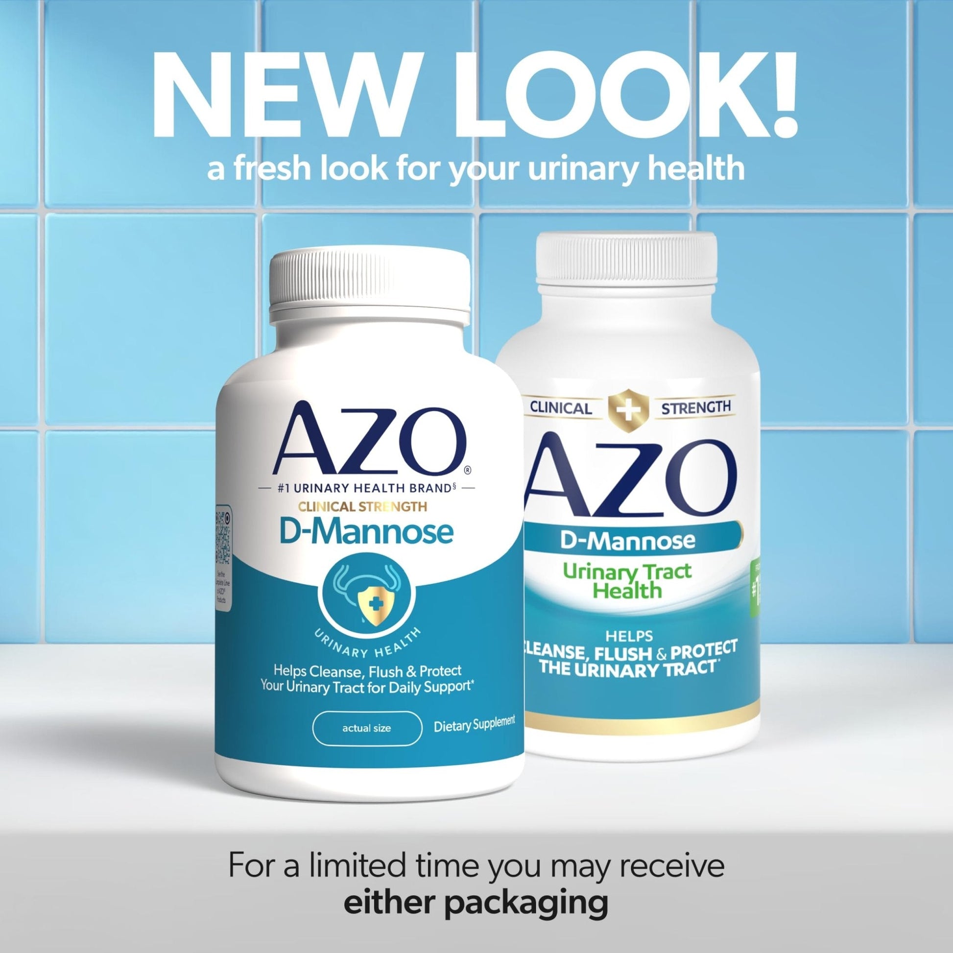 AZO D Mannose Urinary Tract Health, Cleanse, Flush & Protect The Urinary Tract, No.1 Pharmacist Recommended Brand - Maple Wellness Supplements