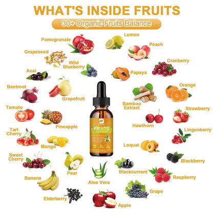 B BEWORTHS Fruits and Veggies Supplement - Balance of Natural Fruit and Vegetable - Maple Wellness Supplements
