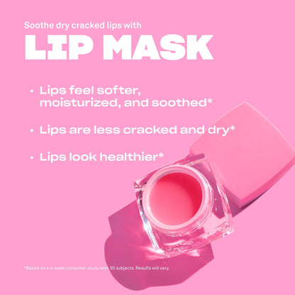 Babe Original Babe Glow Fragrance-Free Lip Sleeping Mask for Softer Lips, Hyaluronic Acid & Antioxidant Infused for Smoothe - Maple Wellness Supplements