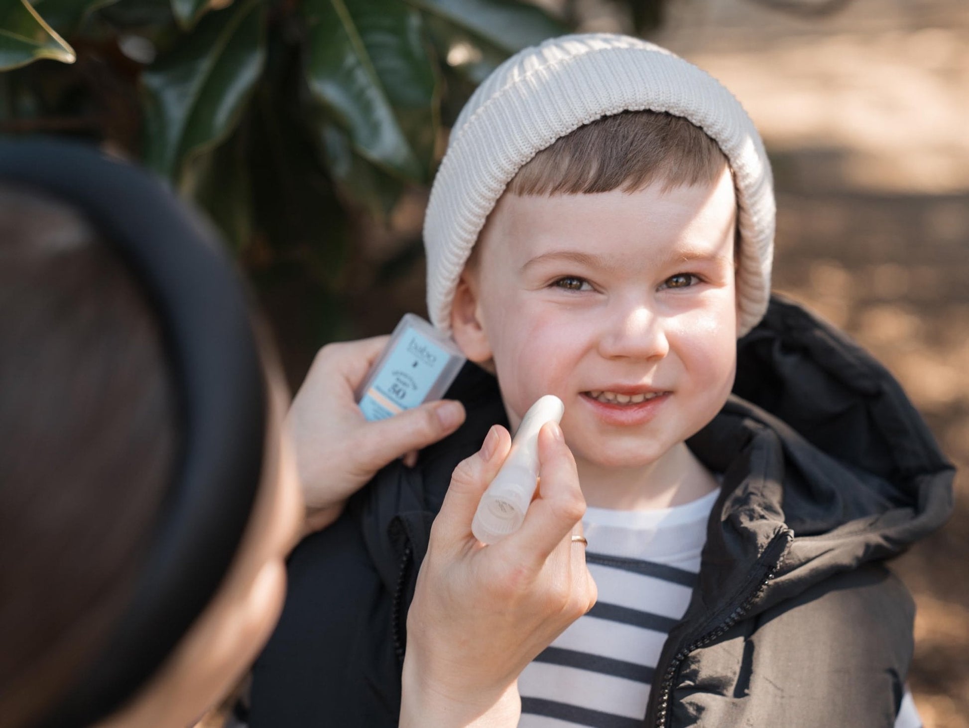 Babo Botanicals Sensitive Baby Mineral Sunscreen Stick SPF 50 - 70% Organic Ingredients - Zinc Oxide - NSF & MADE SAFE and EWG Certified - Maple Wellness Supplements