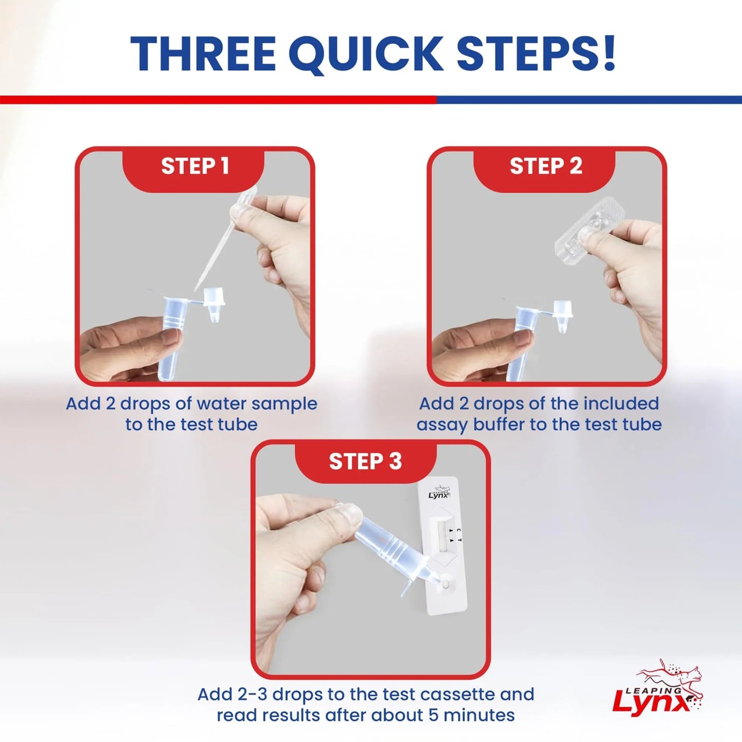Bacteria Water Test Kit – Coliform, E. coli & Salmonella Detection for Well & Tap Water | Rapid Home Drinking Water Screening Kit with Lab-Quality Results | Leaping Lynx - Maple Wellness Supplements