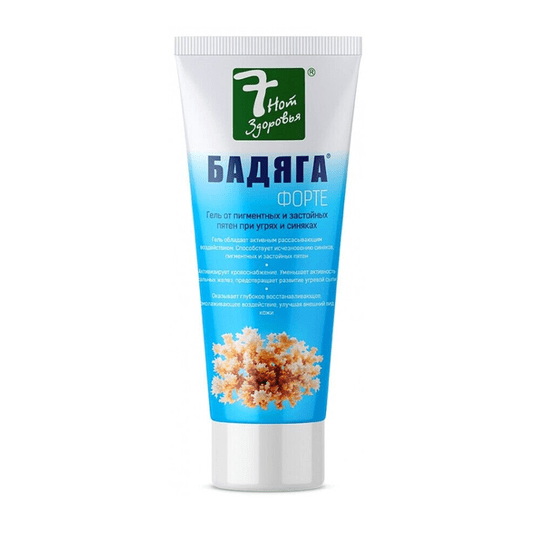 Badiaga Forte Body Cream-Balm 7 River Mushroom Not Zdorovja бадиага, 75 ml - Maple Wellness Supplements