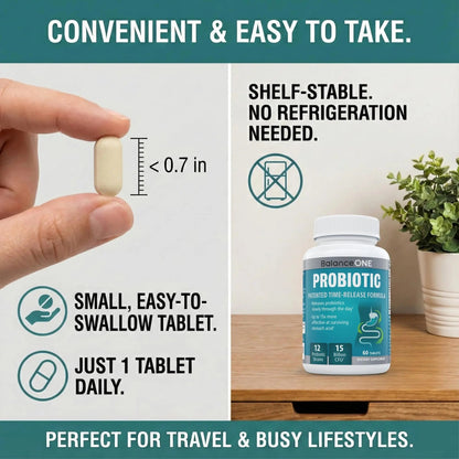 Balance ONE 2-Month Complete Digestive Support Bundle – Intestinal Barrier & Microbiome Kit – Includes 2X RevivaGut Powder & 1x Daily Probiotic (3 Pieces) - Maple Wellness Supplements