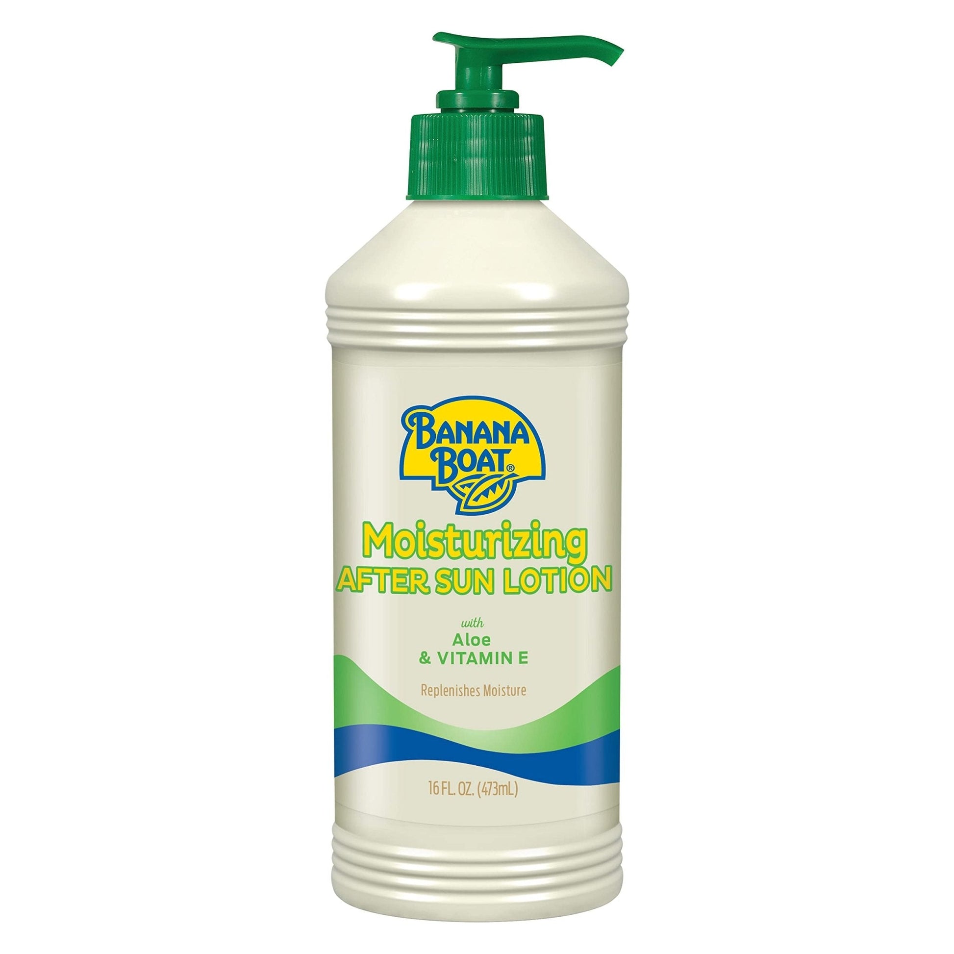 Banana Boat Moisturizing After Sun Lotion with Aloe and Vitamin E, 16Fl Oz, After Sun Care, Banana Boat After Sun Lotion, Sunburn Relief, 16Fl Oz - Maple Wellness Supplements