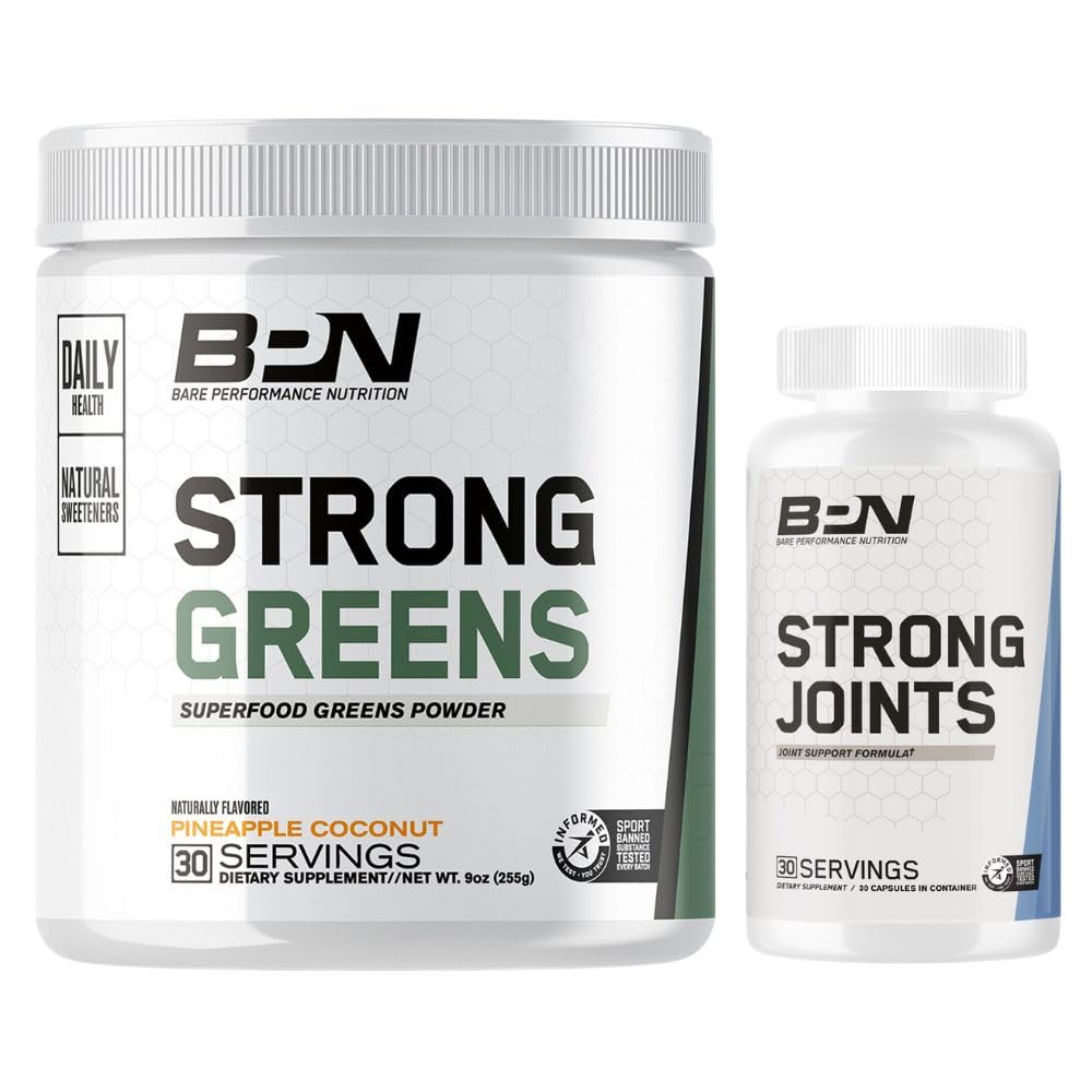 BARE PERFORMANCE NUTRITION BPN Strong Greens & Strong Joints Bundle - Maple Wellness Supplements
