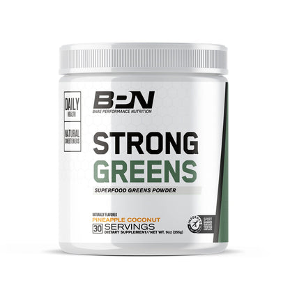 BARE PERFORMANCE NUTRITION BPN Strong Greens Superfood Powder, Strong Joints & Strong Multi-Vitamin Bundle - Maple Wellness Supplements