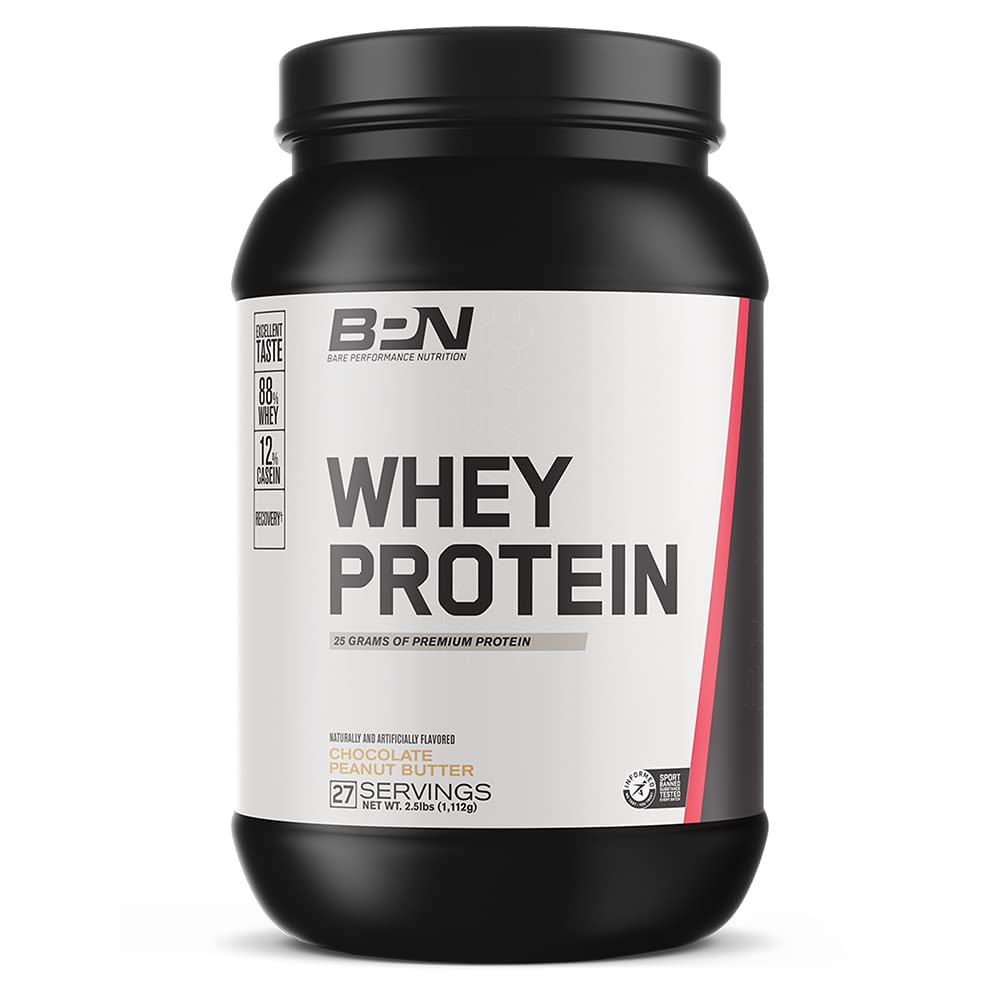 BARE PERFORMANCE NUTRITION, BPN Whey Protein Powder, Whey Protein Concentrate - Maple Wellness Supplements