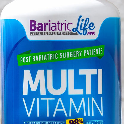 Bariatric Multivitamin Design for Post Bariatric Surgery Mens Patients, Sugar Free, 100+ Vitamins, Minerals & Amino Acids, Supports Muscle, Heart - Maple Wellness Supplements