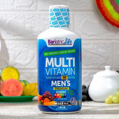 Bariatric Multivitamin Design for Post Bariatric Surgery Mens Patients, Sugar Free, 100+ Vitamins, Minerals & Amino Acids, Supports Muscle, Heart - Maple Wellness Supplements