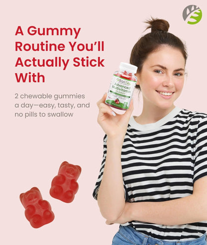 BariSlim Advanced Bariatric Multivitamin Gummies - Specially Formulated Bariatric Vitamins for Patients After Weight Loss Surgery - Maple Wellness Supplements